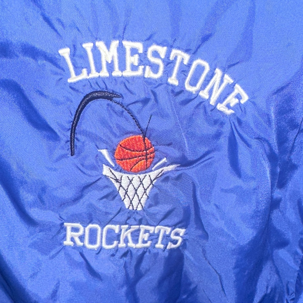 Aasics Limestone Rockets Blue Windbreaker Small - Picture 2 of 7